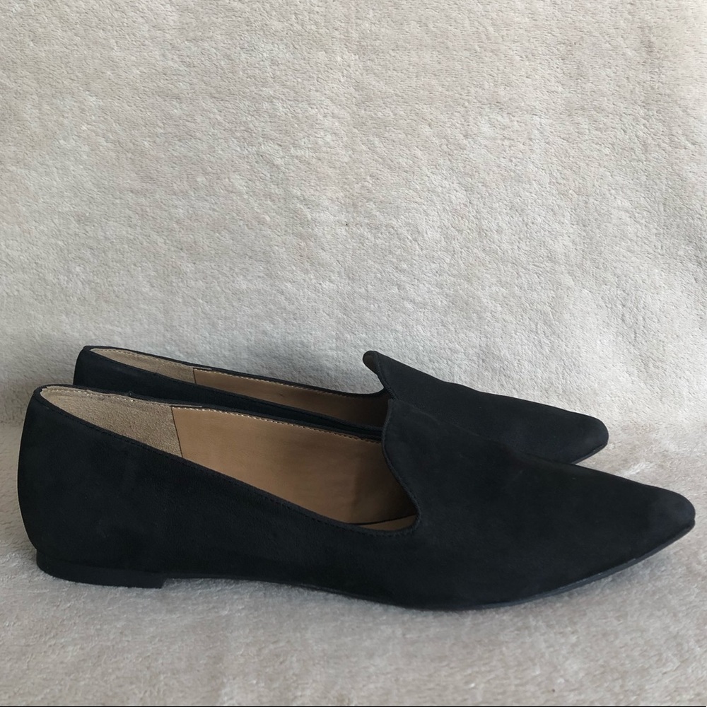 Franco Sarto Black Flats, Size 7